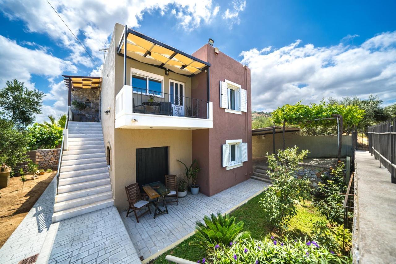 Petronila Luxury Villa With Heated Private Pool キサモス エクステリア 写真